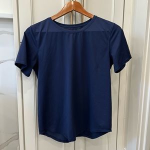 Women’s Lululemon athletic top size 8 navy blue